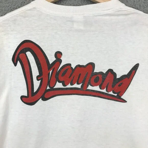 Vintage Neil Diamond 80s Shirt GraphicSinging Long sleeve size M Men